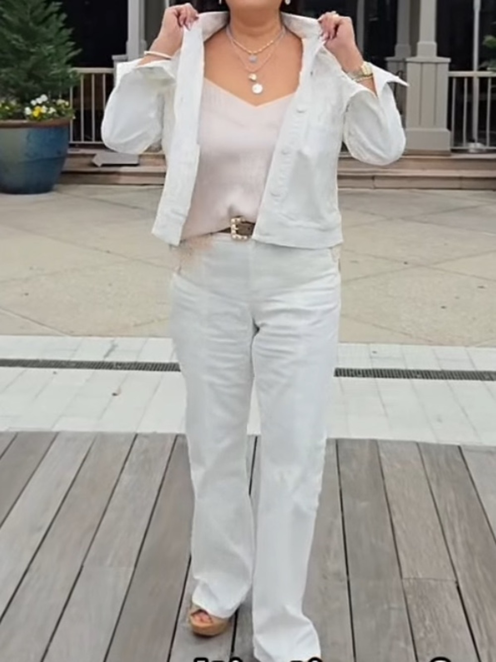 CAbi Lark Jean-White - Picture 6 of 16